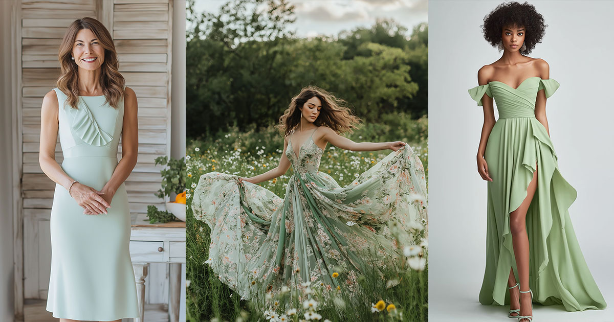 Green Wedding Dresses Discover the Perfect Shade for Your Big Day